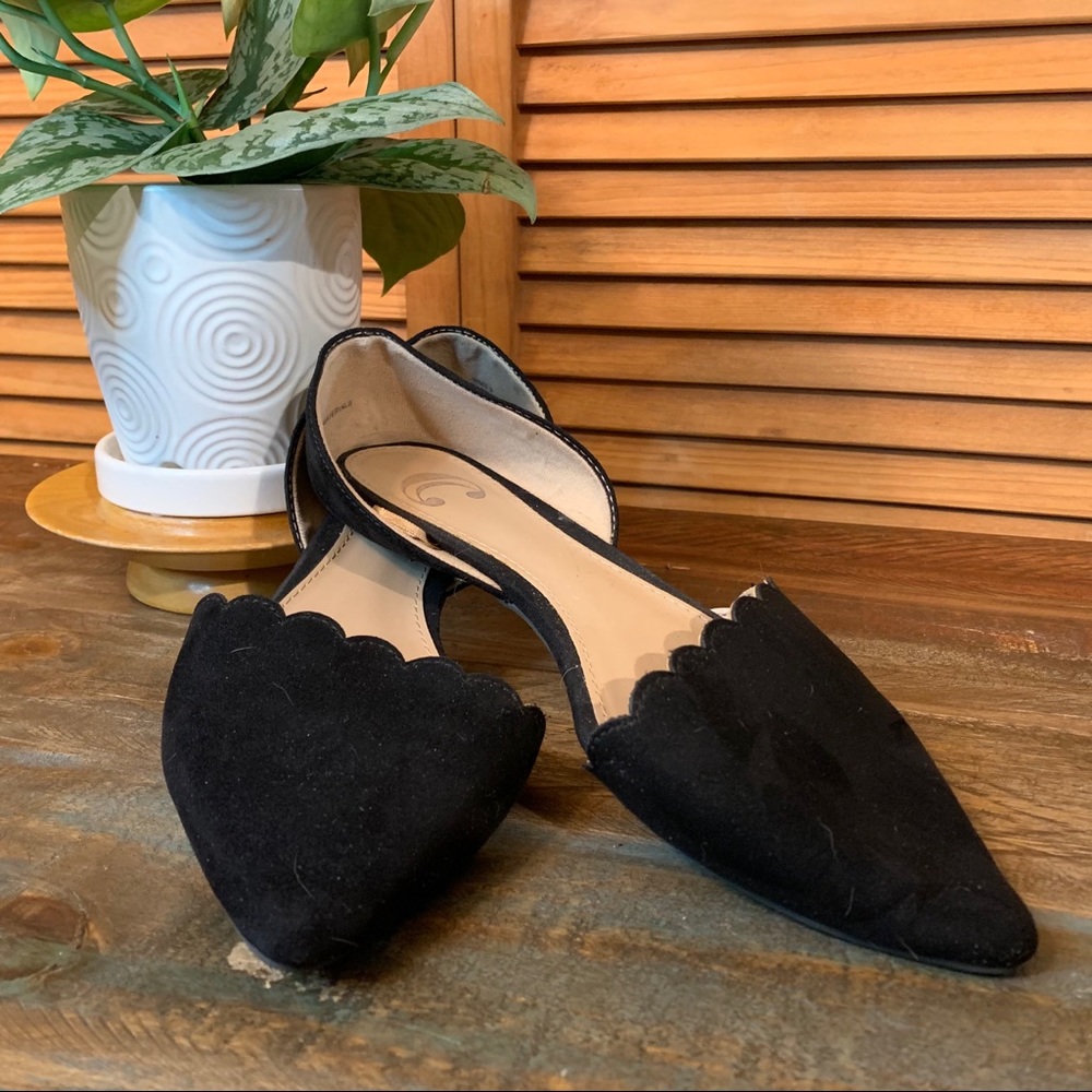 Black flats